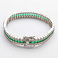 Emerald Tennis Bracelet
