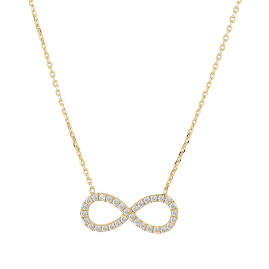 DIAMOND ETERNITY NECKLACE