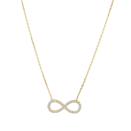 DIAMOND ETERNITY NECKLACE