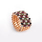 Zoom, Half Round Multicolour Rose Gold