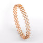 Zoom, Full Round White Diamonds Rose Gold
