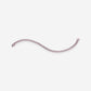 White Gold Chain With Pave Diamonds Bracelet - Ref: RB01654
