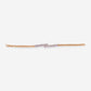 Yellow Gold With White Gold Middle Diamonds Shorter Crossing Lines Bracelet - Ref: RB01900