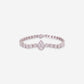 White Gold Pear Shape Middle With Diamonds Bracelet - Ref: RB01529