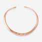 Rose Gold Choker With 3 Diamonds - Ref: RG04473