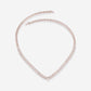 White Gold V Chocker With Diamonds Necklace - Ref: RG02813