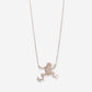 White Gold Frog With Diamonds Necklace - Ref: RG01840