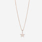White Gold Star With Diamonds Necklace - Ref: KG00087