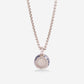 Multi Functional White Gold With 3 Faced Diamonds Necklace - Ref: RG04053