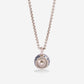 Multi Functional White Gold With 3 Faced Diamonds Necklace - Ref: RG04053