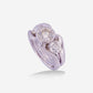 White Gold 2 Floating Diamond With Round Diamond Ring - Ref: RY07490