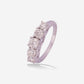 White Gold 5 Round Diamonds Ring - Ref: RY05236